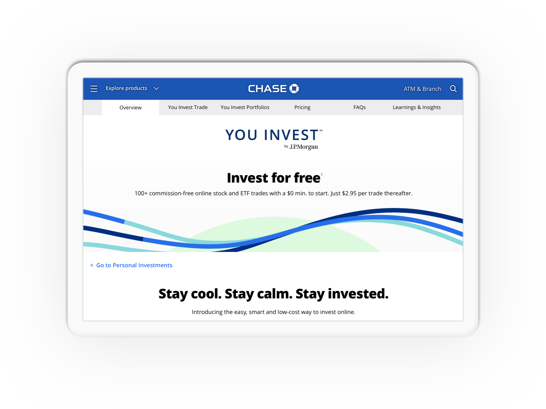 chase app free trading